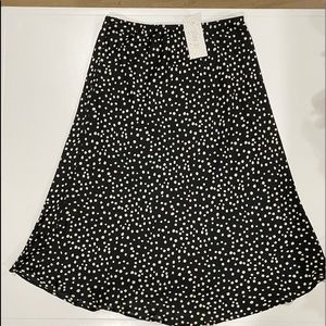 NWT Sienna Sky Spotted Skirt Large